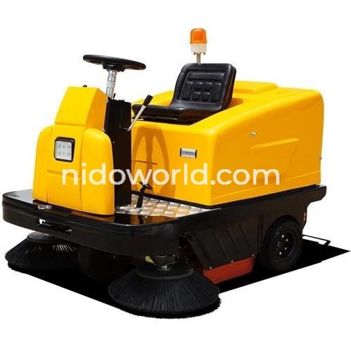 Battery Operated Sweeper System - Industrial Cleaning Machine