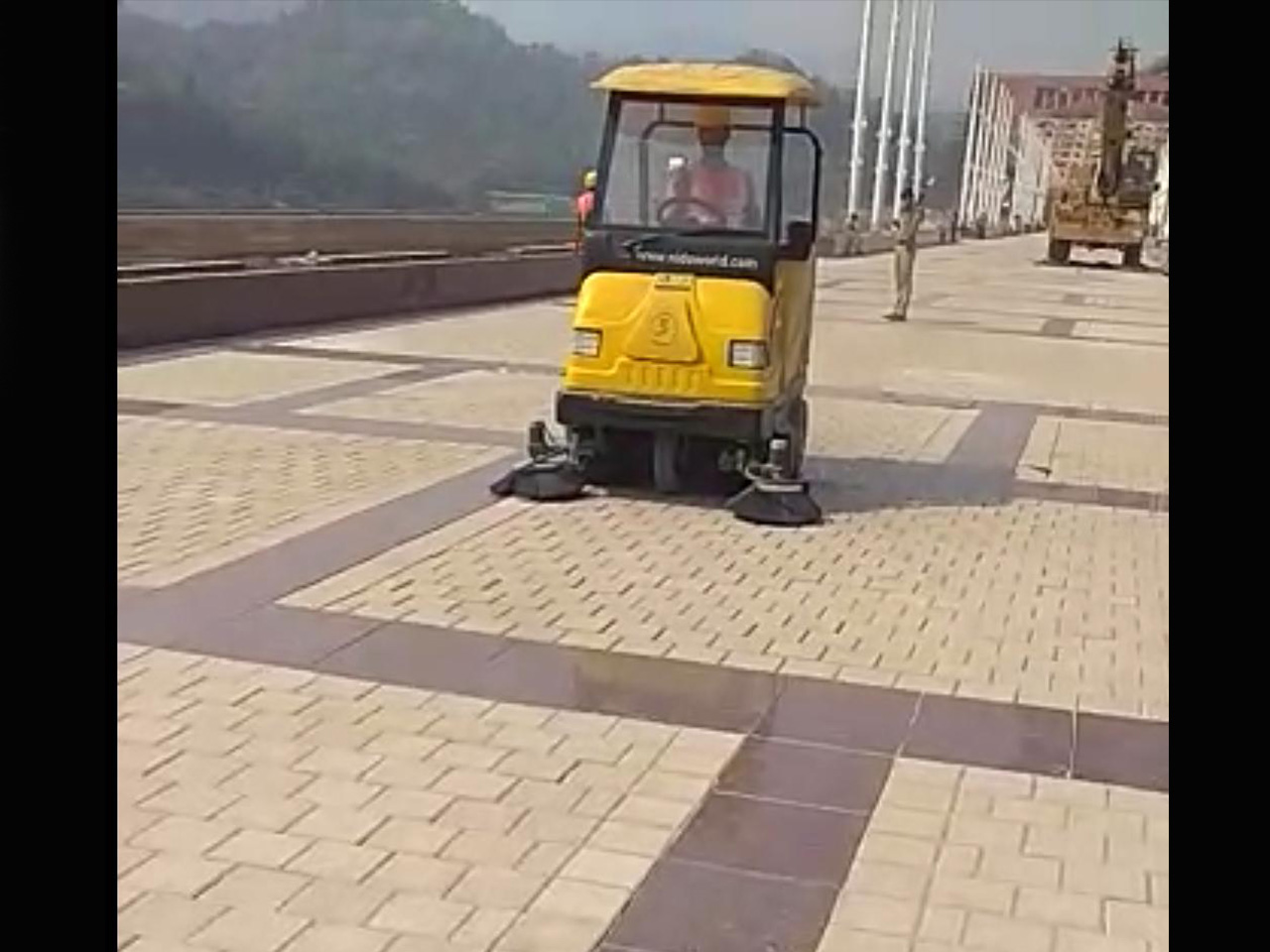 Ride On Sweeper Battery- Industrial Cleaning