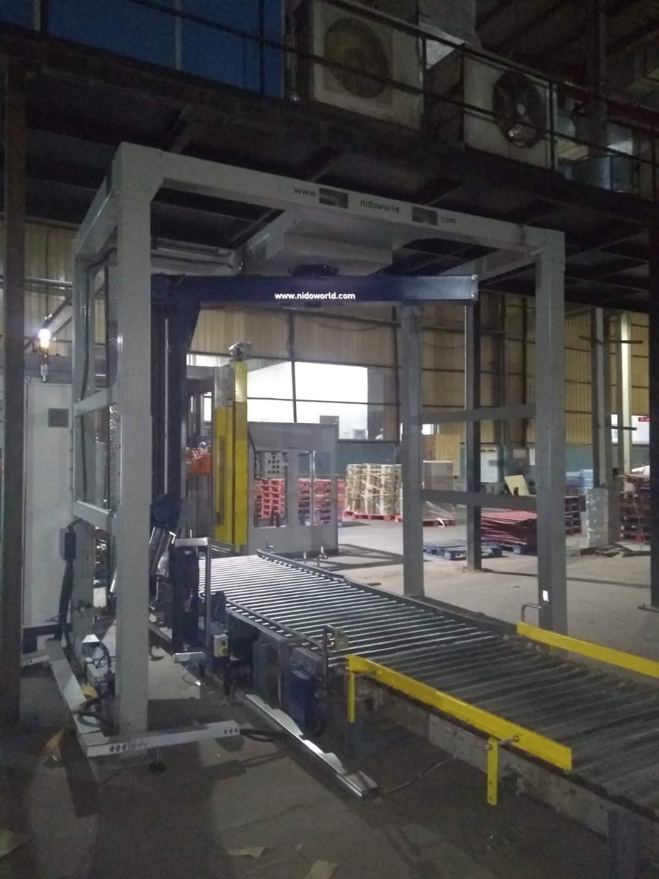 Online Pallet Stretch Wrapping Machine
