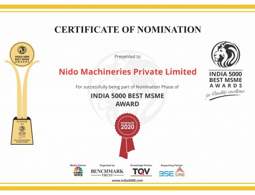 We have been nominated for India 5000 Best MSME Awards 2020!
