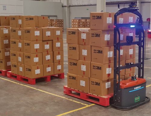 Streamlining Automotive Logistics with AMR-Based Pallet Handling