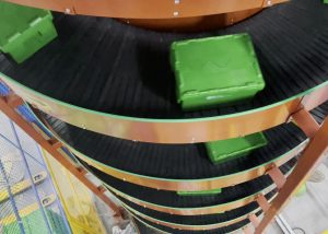 CANOPUSVERT Motorized Spiral Conveyor