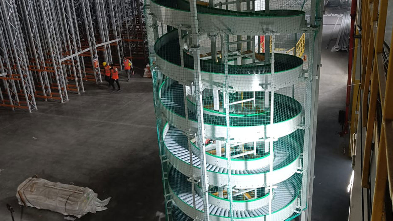 Gravity Spiral Conveyor