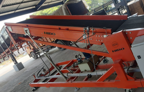 Truck Loading and Unloading Conveyor