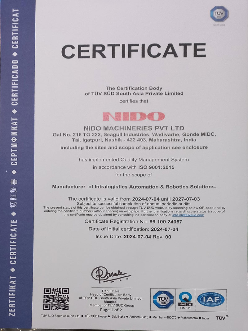ISO-certificate